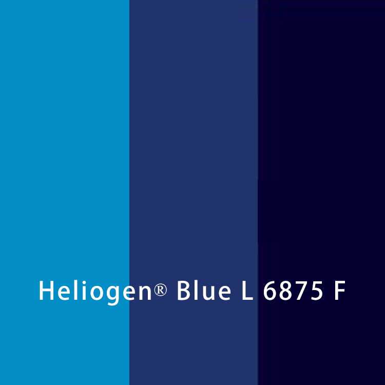 巴斯夫L6875F耐高溫鈦菁藍BASF Heliogen Blue L6875F有機顏料藍